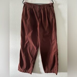 Free People Pleated Trouser Chinos